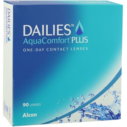 +6.00 - DAILIES® AquaComfort PLUS® - 90 pack - Daglenzen - BC 8.70 - Contactlenzen