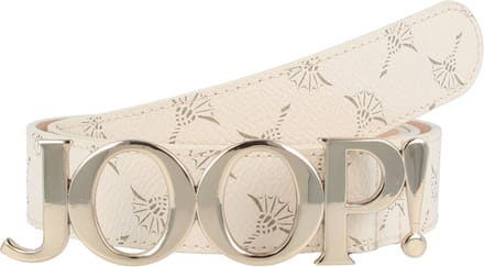 JOOP! Riem 3,0 CM Women's Logo Belt W100 Cream White Crème