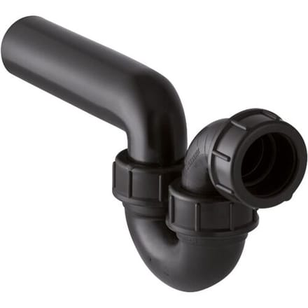 Geberit PE Leidingsifon - 0 - 90 - 180 graden - zwart