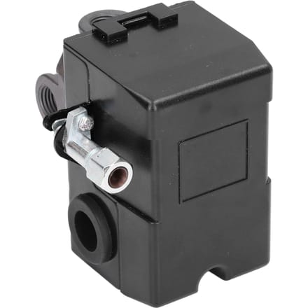 Drukschakelaar 4 Gaten 4-Weg Mechanische Schakelaar Controller voor Luchtcompressor 220V 20A 95‑125PSI
