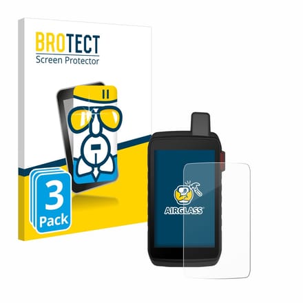 Screenprotector 3 Stuks voor Garmin Montana 710i Beschermglas transparant