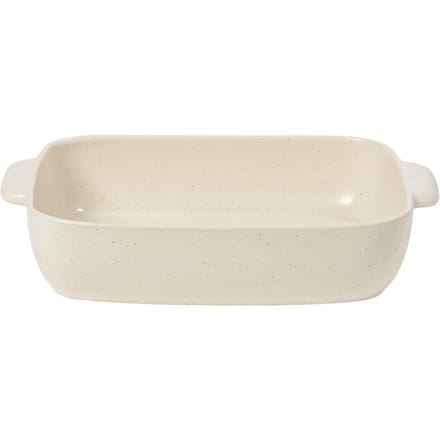 Costa Nova & Casafina - Rechthoekige ovenschaal 'Pacifica' (Crème, 41cm)