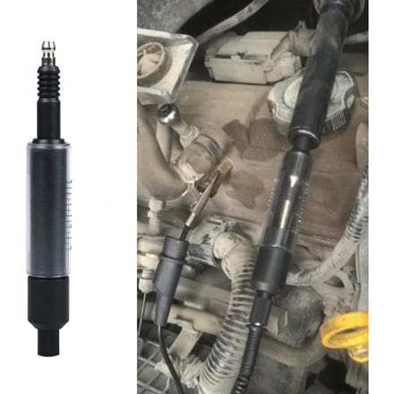 Auto Bougie Tester Ontsteking Tester Automotive Hoogspanning Diagnostisch Hulpmiddel Verstelbare Vonk zwart