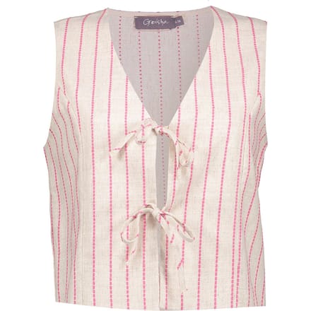 Geisha Gilet Sand/pink Taglia: M | Gilet Outlet | Donna | Marrone