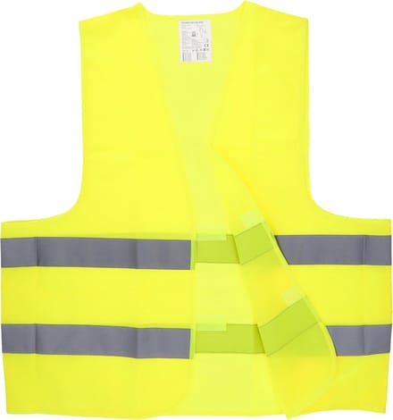 cartrend veiligheidsvest / pechvest, EN ISO 20471, geel