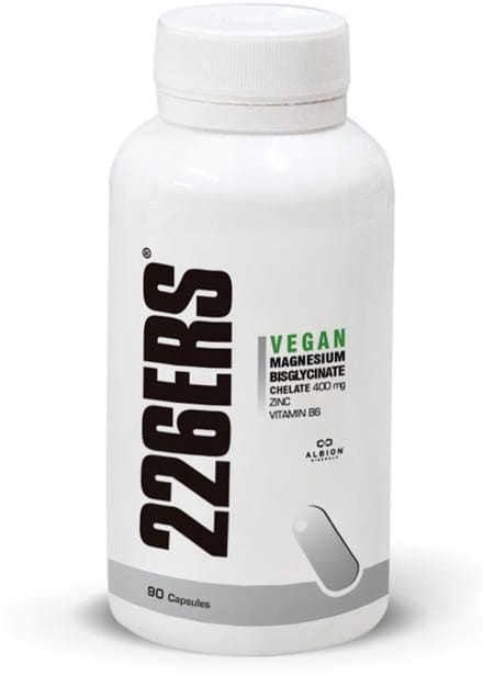 226ers Magnesium Bisglycinate Capsules Neutrale Smaak 90 Eenheden Wit