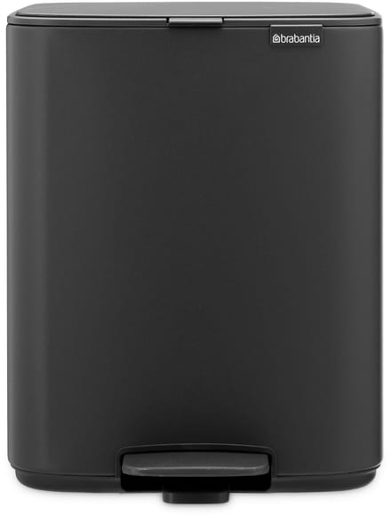 Brabantia Bo Pedaalemmer - 12 liter - Mineral Infinite Grey