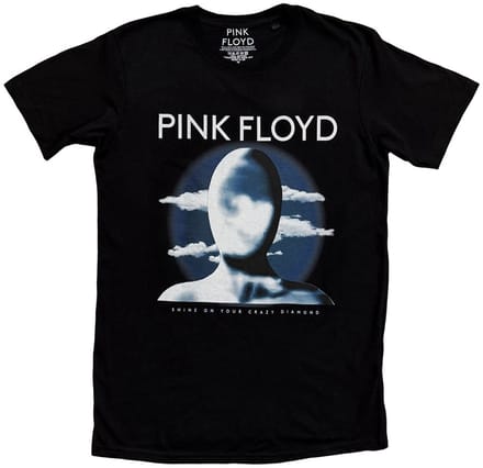 Pink Floyd - Clouds Heren Tshirt - M - Zwart