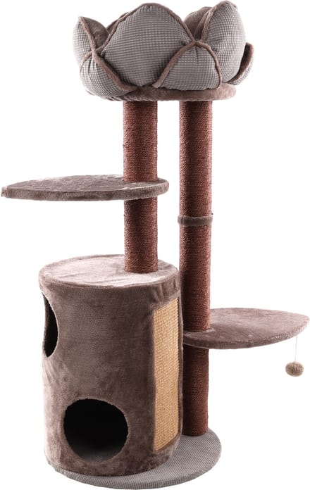 Flamingo Krabpaal Lotus  - Bruin -  110 cm
