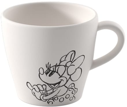 Kaffeetassen Manufacture Rock blanc - Mickey Mouse 160 ml Set van 6