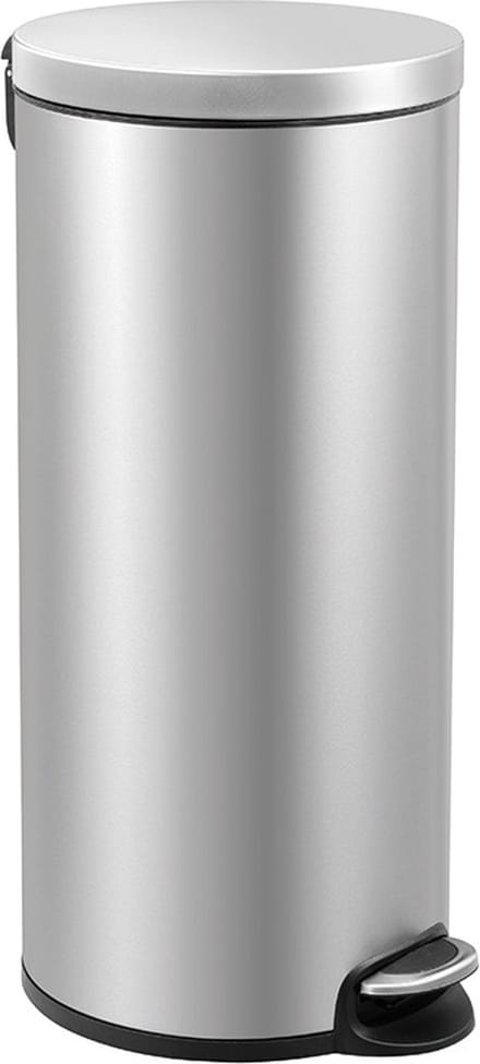 EKO - Serene pedaalemmer 30 liter - Stainless steel Plastic - mat RVS - Prullenbak