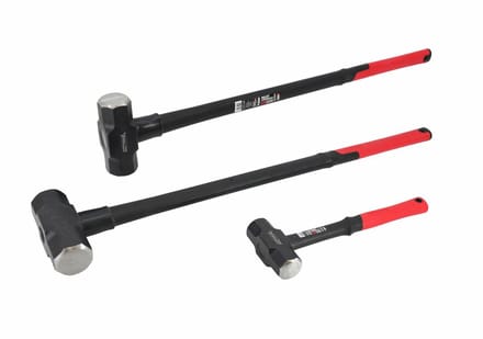 Awtools Black Line - Sloop- en Bouwhamer - 4,5 kg - Vezelglas Steel - Antislip Greep