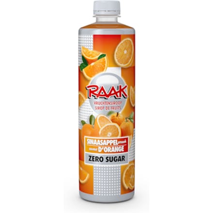 Siroop sinaasappel zero