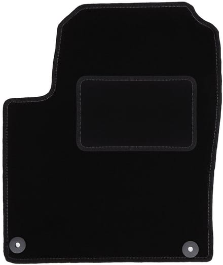 Bestuurdersmat zwart voor: Seat Alhambra I minivan (1995-2010)