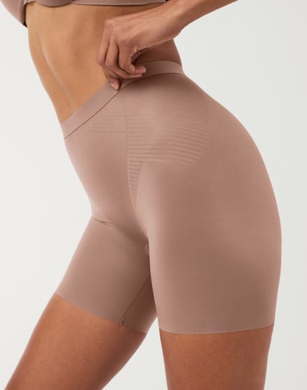 SPANXshape™ Invisible Girlshort - Maat L - Kleur Dark Nude (Cafe au Lait)