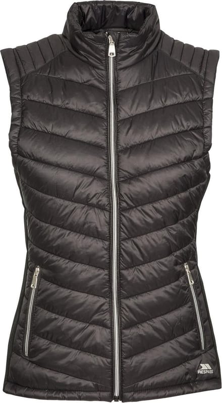 Trespass Elanora - Dames gewatteerd gilet zwart - XS