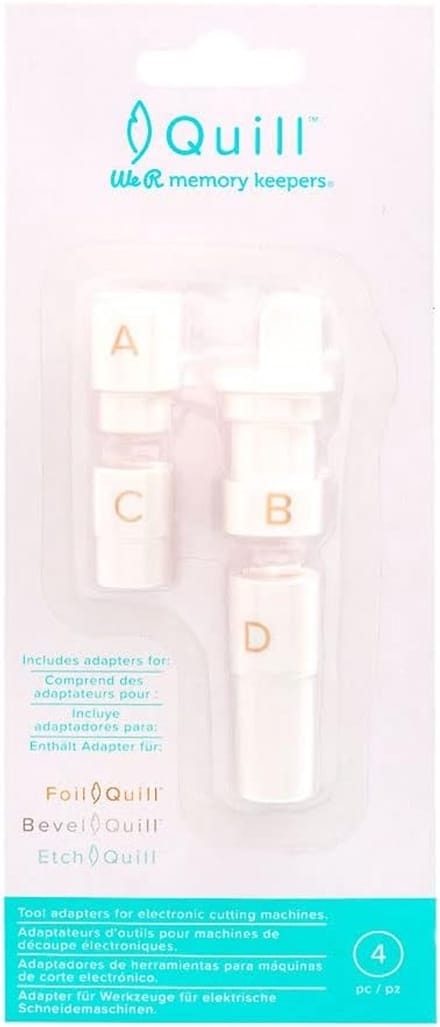 Gereedschap Adapters - Pen Tool - Scrapbook Maken - Universele Compatibiliteit - 4 Stuks - Gesorteerd