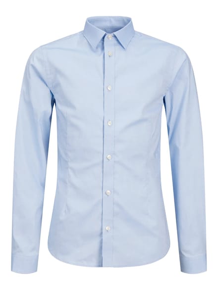 JACK & JONES- JPRPARMA SHIRT L/S NOOS JNR - Jongens - Blouse