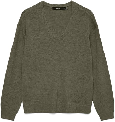 VERO MODA - VMCHARITY LS V-NECK PULLOVER NOOS - Dames - Gebreide truien