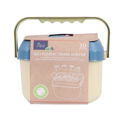 Jipy Bio Plastic Vormenstoof 10-delig Interactief speelgoed