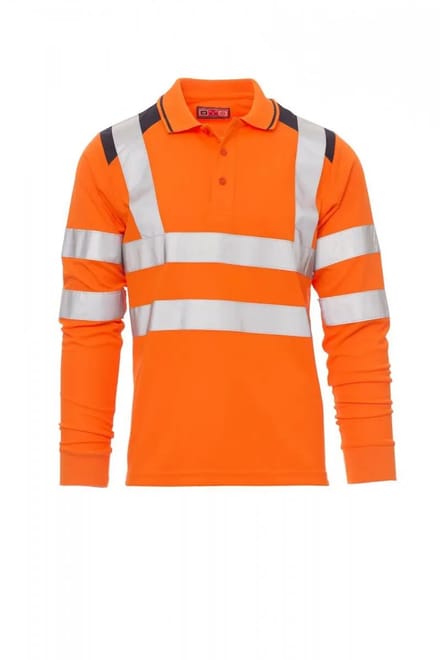 Payper Guard+Winter - fluorescent orange/navy blue - 3XL
