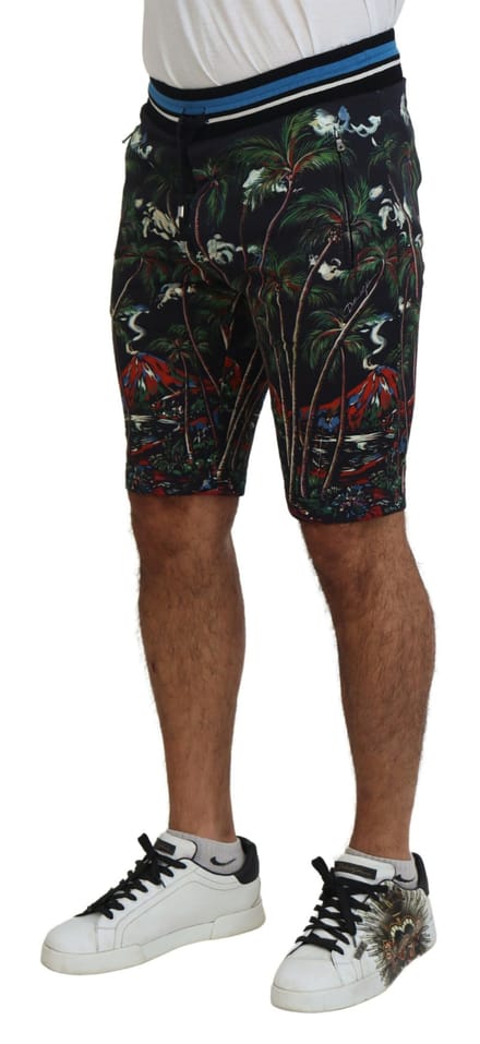 Tropische Print Shorts Zomerstijl