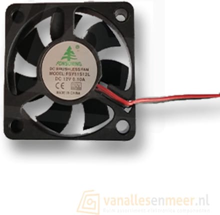 12V cooling fan 50x50x10 Fan 5010