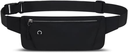 TIM® Flipbelt - Hardloopriem - Running Belt - Zwart - 24cm ​​x 11cm x 3cm