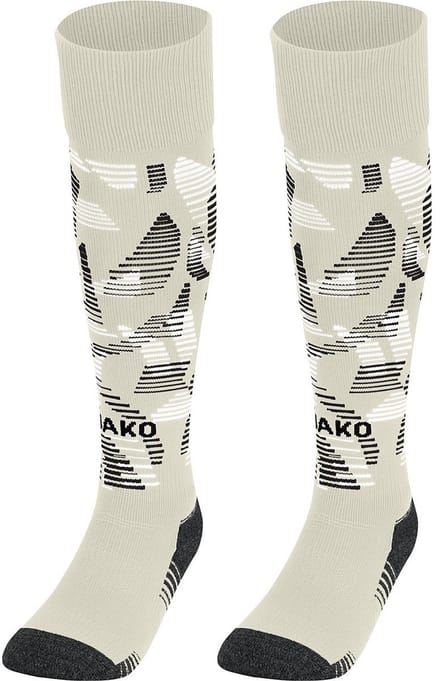 Jako Sonic Voetbalkousen - Off White / Zwart / Wit | Maat: 35-38