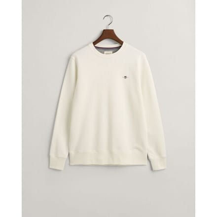 Gant Trui Shield C-Neck Sweat Eggshell / male