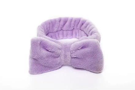 1699 | Lavender Bow Headband 01
