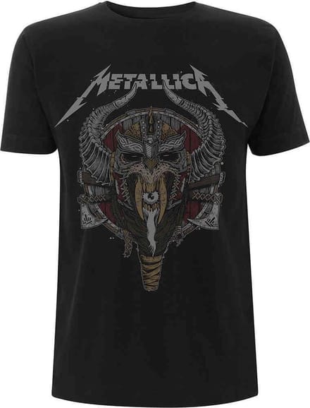 Metallica - Viking Heren T-shirt - M - Zwart