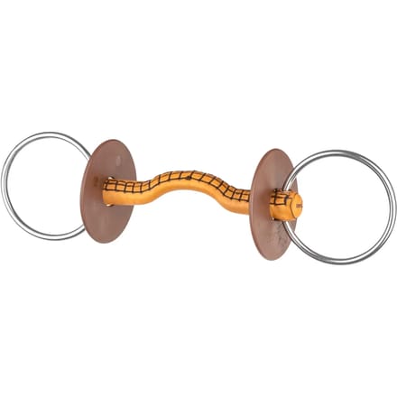 Beris Stangbit Konnex Leren Stang, Dunne Tongboog, Ring 7,5 - Bijna Uitverkocht!