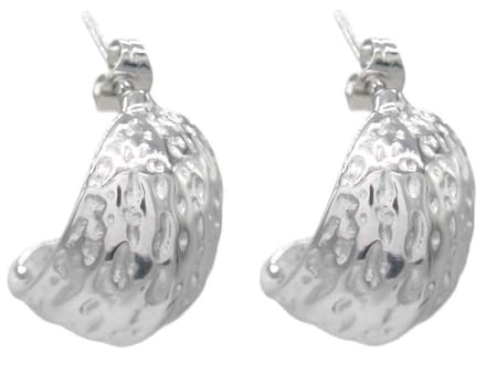 Oorbellen - RVS - 2,5 cm - Zilverkleurig
