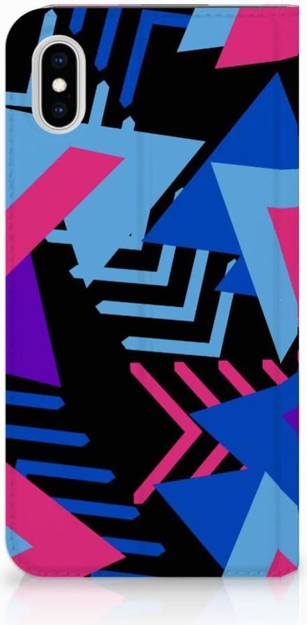 Apple iPhone Xs Max Stand Case Funky Triangle