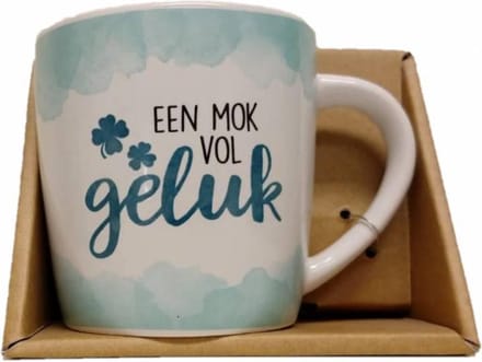 Mok - Een mok vol geluk - Met binnentekst