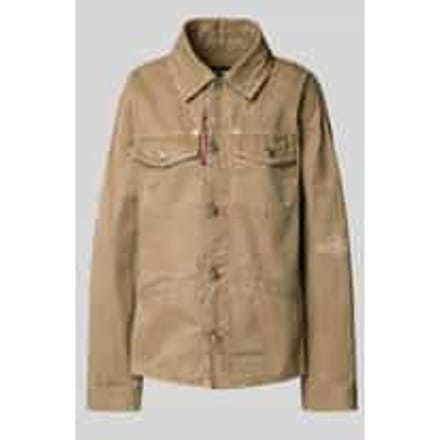 Overhemdblouse met knoopsluiting