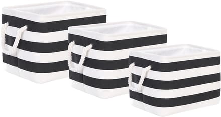 DARQAB - Manden set van 3 - Zwart - Polyester