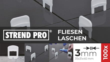 Tegelstickers 3 mm - Nivelleringssysteem voor Perfecte Tegels