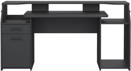 Giga Living Kantoorbureau Function Plus - Grijs - 171x62x89cm