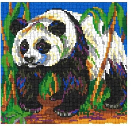 Stickit Pandabeer, ca. 4.500 steentjes