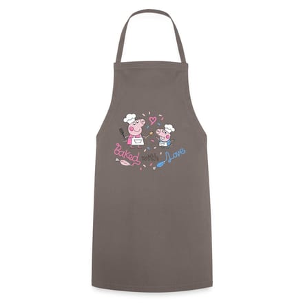 Peppa Pig Design Baked With Love Keukenschort
