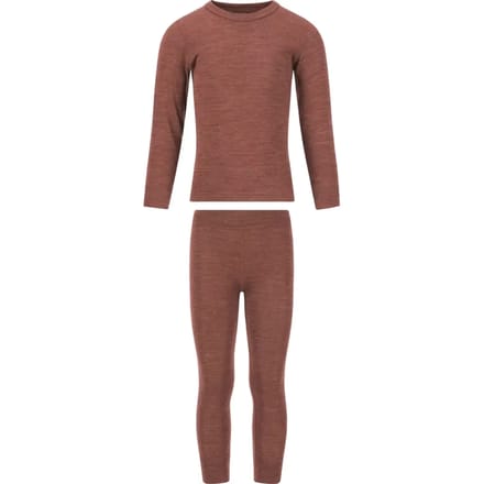 Merino Wol Ondergoed Set Kind Zigzag Terry