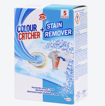 K2r - Colour Catcher+Stain Remover - Kleurvanger + Vlekverwijderaar - 5 Zakjes