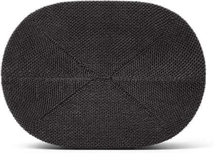 Luidsprekerhoes - Speaker Cover - Interieur Styling - Akoestisch Transparant - 26x16x18.5cm - Houtskool