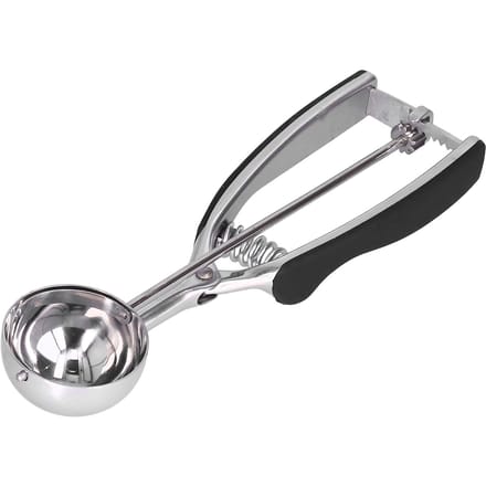 Cookie Schep Roestvrij Staal Multifunctioneel Handmatig Draagbaar IJsschep voor Thuis 39mm gray