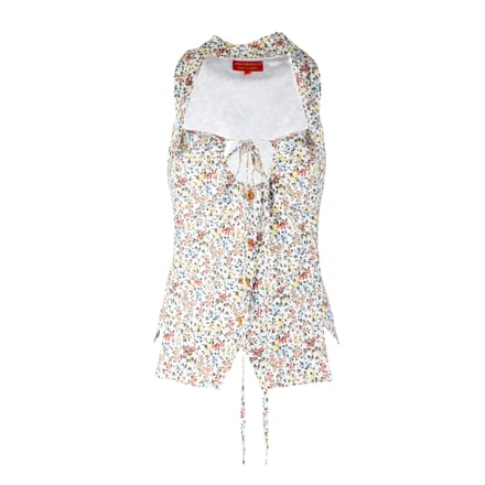 Vivienne Westwood Rood Label Bloemenprint Top - '00s