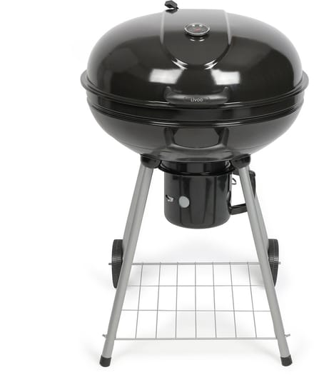houtskoolbarbecue 55cm zwart - livoo - doc270