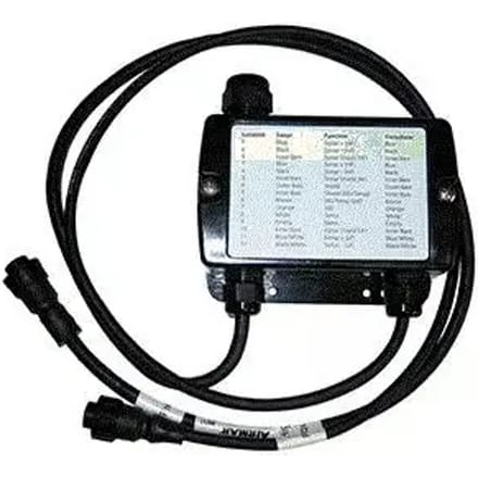 Aansluitdoos naar apexplug voor dubbele frequenties sondes nc Airmar