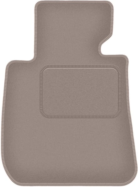 Beige bestuurdersmat voor: BMW 3 E93 cabriolet (2004-2011)